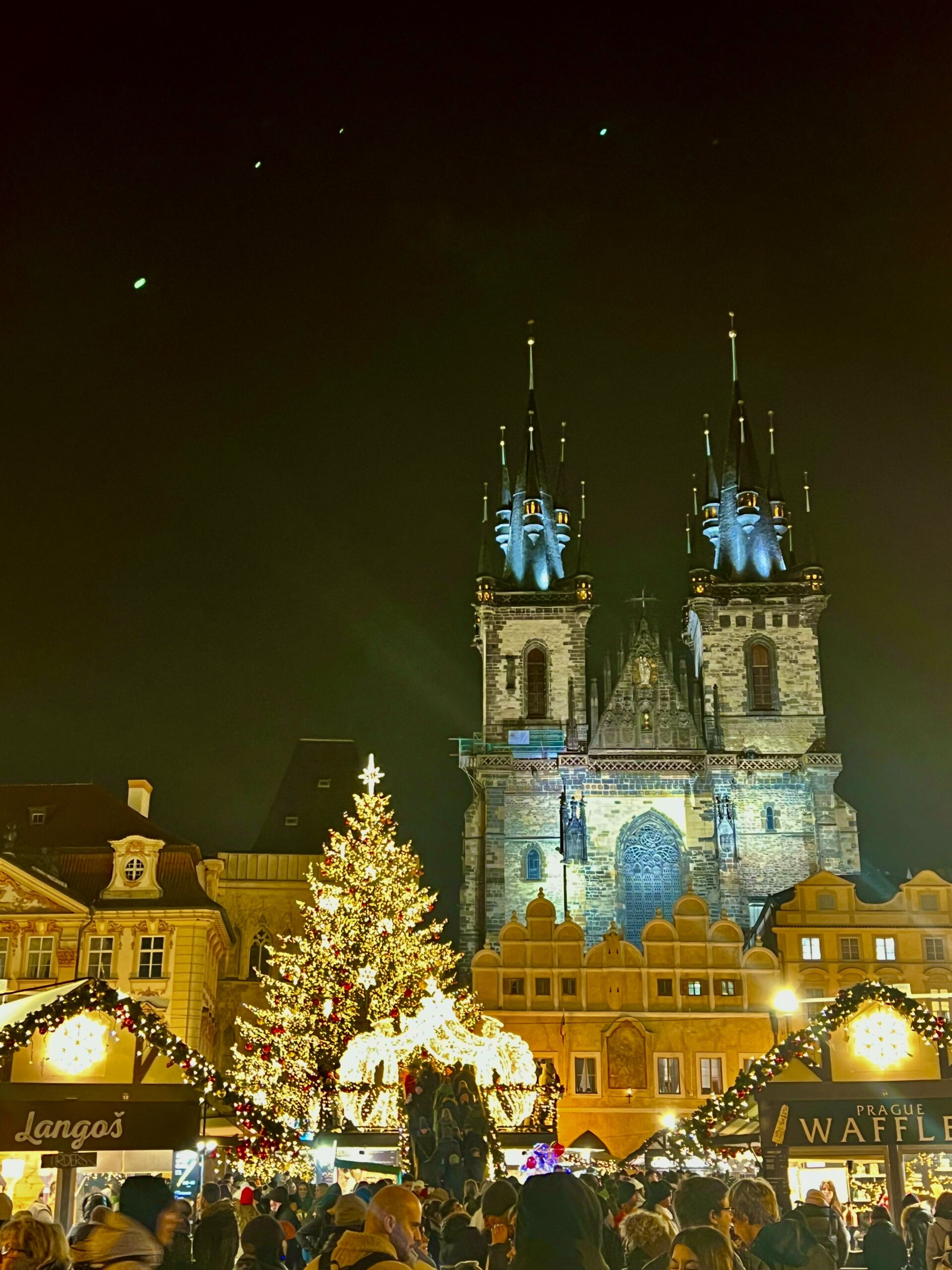 Christmas market in Prague